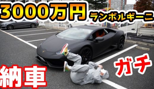 【ガチ】3,000万円ランボルギーニ納車　Lamborghini【Raphael】