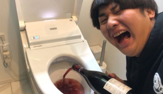 ラファエルの200万円のワインをトイレに流してみた【ドッキリ】
